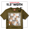 Custom DTF Transfers by Size - Dallas Shirts Wholesale