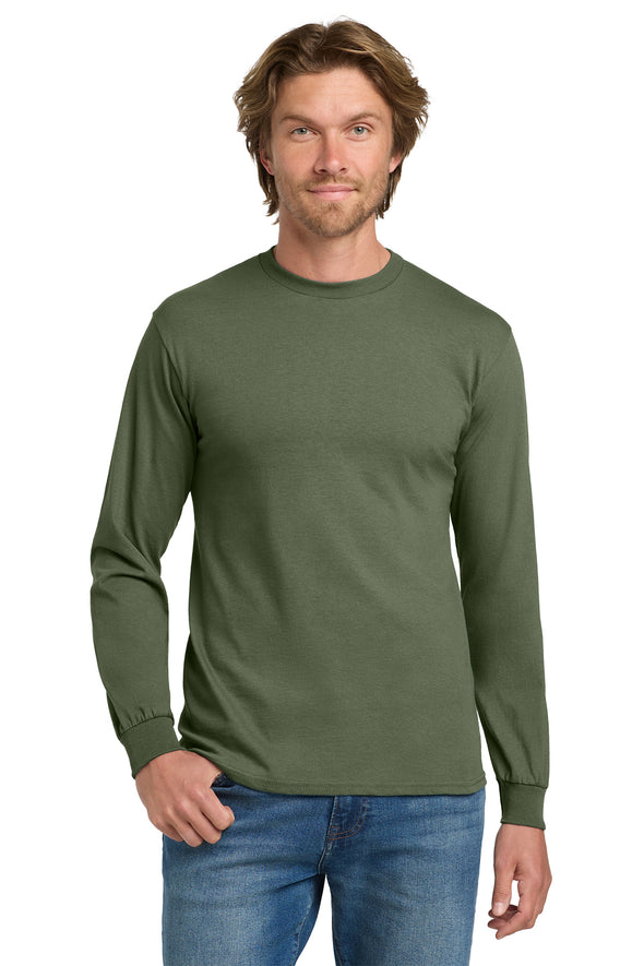 5400 Gildan - Heavy Cotton 100% Cotton Long Sleeve T-Shirt