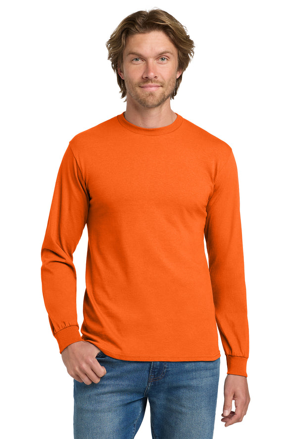 5400 Gildan - Heavy Cotton 100% Cotton Long Sleeve T-Shirt