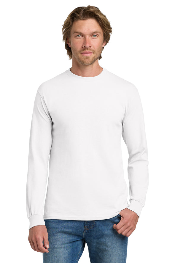 5400 Gildan - Heavy Cotton 100% Cotton Long Sleeve T-Shirt