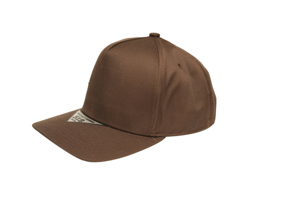 519 Blank Plain Cotton Twill Five Panel Pro Style Cap Hat