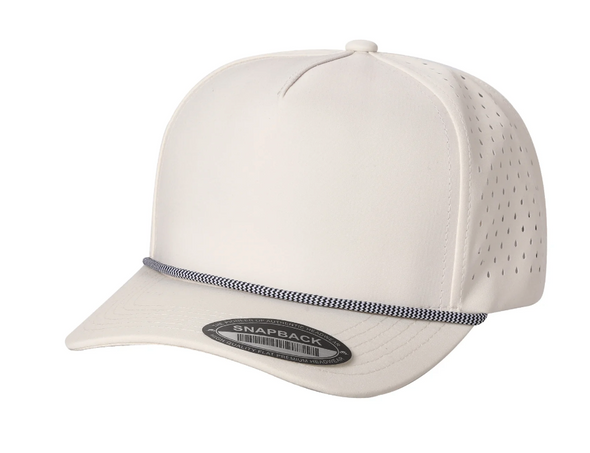 Dallas 519 Rope Laser Performance Perforated 5 Panel Cap