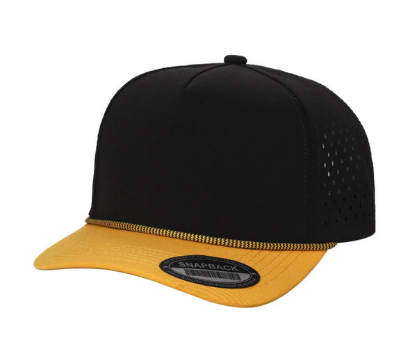 Dallas 519 Rope Laser Performance Perforated 5 Panel Cap