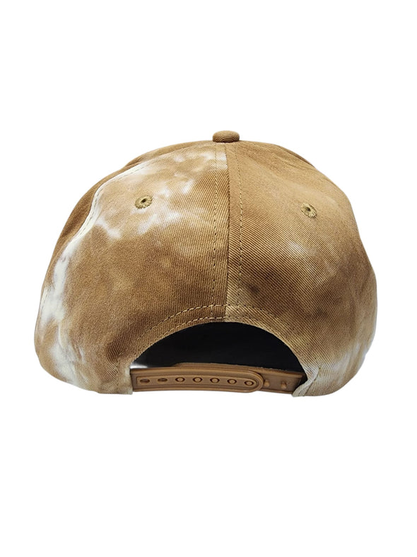 Dallas Hat Co 519 Tie Dye Blank Plain Cotton Twill Five Panel Pro Style Cap Hat