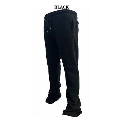 Fleece Stacked Joggers Pants