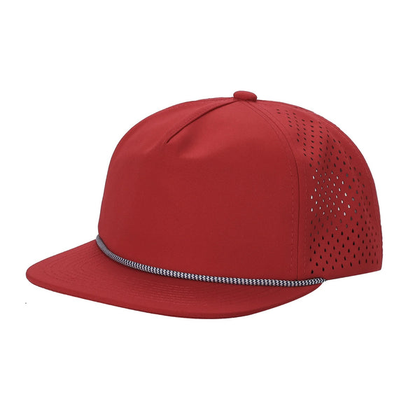 Dallas 519 Rope Laser Performance Perforated 5 Panel Cap