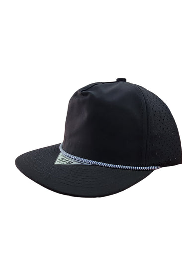 Dallas 519 Rope Laser Performance Perforated 5 Panel Cap