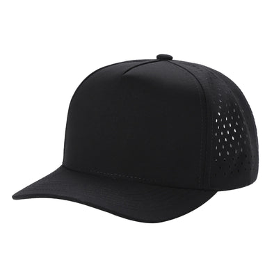 Dallas Hat Co 804 5 Panel Hydro Cap Waterproof Laser Snapback