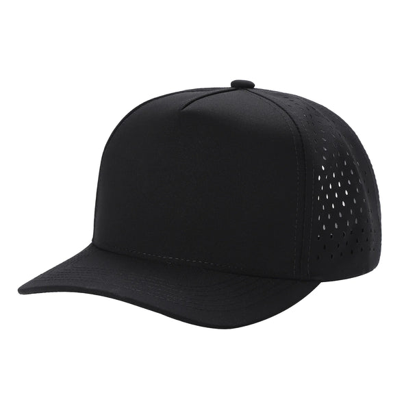 Dallas Hat Co 804 5 Panel Hydro Cap Waterproof Laser Snapback