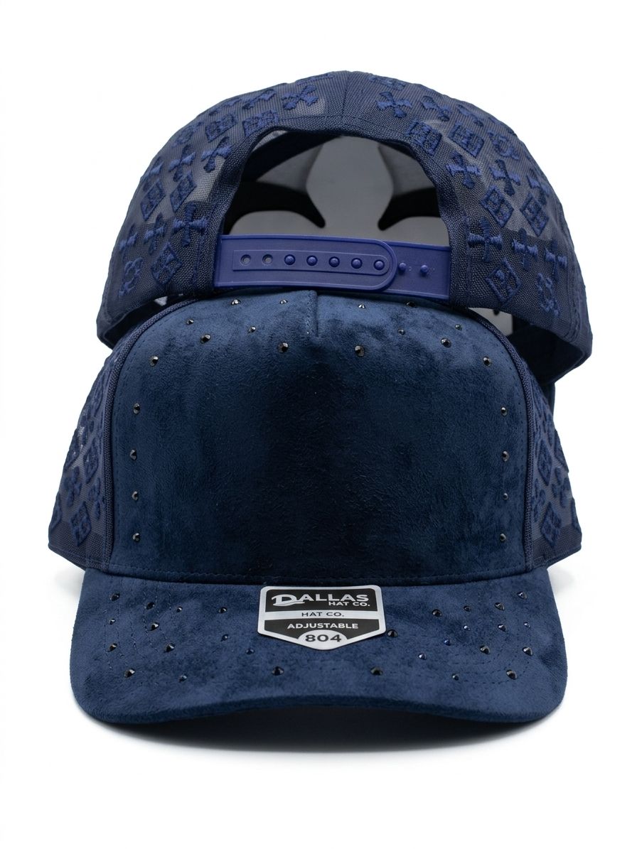 Dallas Rhinestone Dallas Hat Co 804 Rhinestone 5 Panel Mesh Trucker Premium Hat | Dallas ...