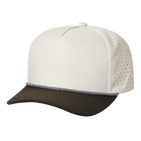 Dallas 804 5 Panel Hydro Cap Waterproof Rope Snapback