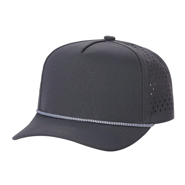 Dallas 804 5 Panel Hydro Cap Waterproof Rope Snapback