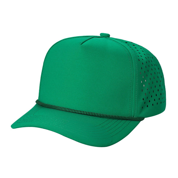 Dallas 804 5 Panel Hydro Cap Waterproof Rope Snapback