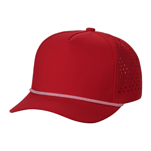 Dallas 804 5 Panel Hydro Cap Waterproof Rope Snapback