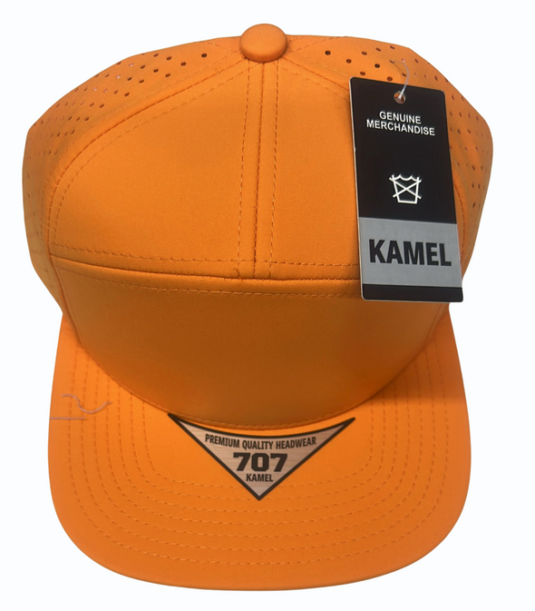 KAMEL 707 7 PANEL Hydro Performance Flat Adjustable Snapback KAMEL 707 7 PANEL Hydro Performance Flat Adjustable Snapback