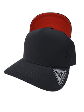 Kamel 804 5 PANEL High Crown Slight Curve Adjustable Snapback Hydro Performance Cap - Dallas Shirts Wholesale