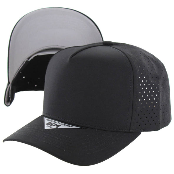 Kamel 804 5 PANEL High Crown Slight Curve Adjustable Snapback Hydro Performance Cap - Dallas Shirts Wholesale