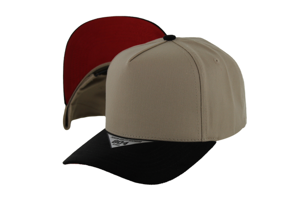 Kamel 804 5 Panel Suede Visor HIGH CROWN SLIGHT CURVE