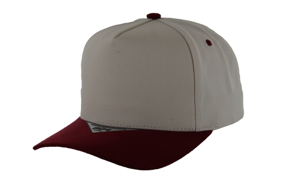 Kamel 804 5 Panel Suede Visor HIGH CROWN SLIGHT CURVE