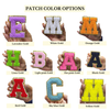 Stick On Chenille Letter Patch Self Adhesive Varsity Letter Patch - Dallas Shirts Wholesale