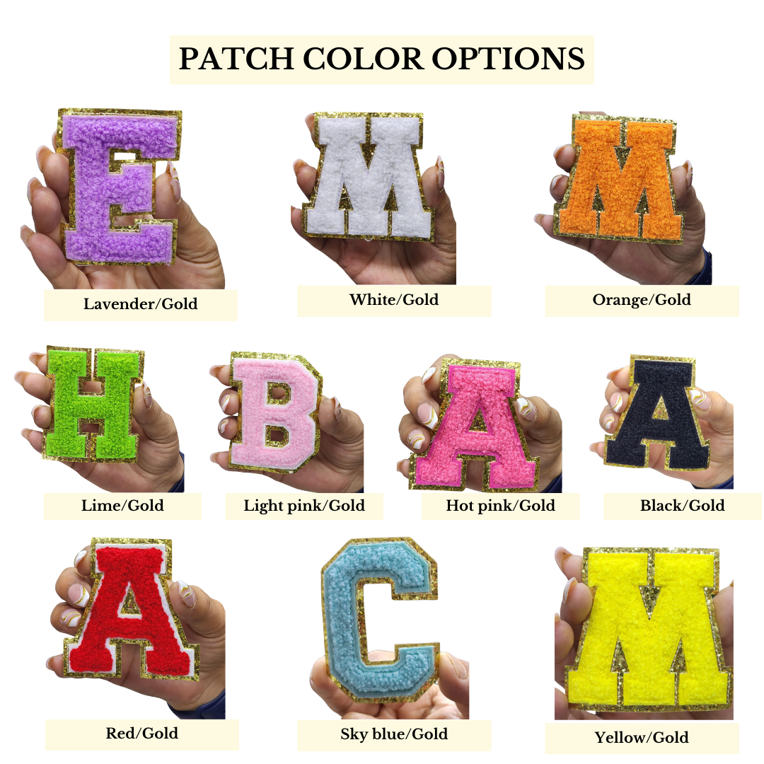 Stick On Chenille Letter Patch Self Adhesive Varsity Letter Patch Dallas Shirts Wholesale