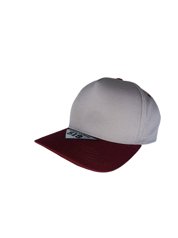 Dallas 519 Blank Plain Cotton Twill Five Panel Pro Style Cap Hat