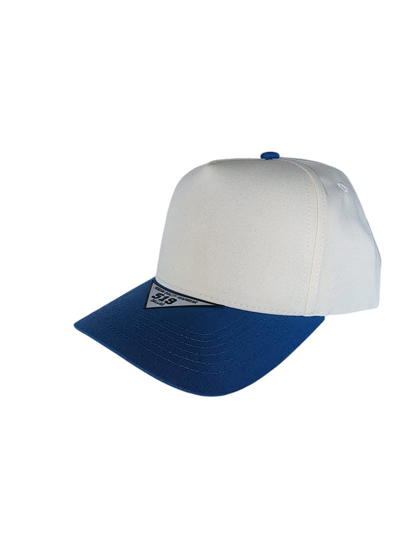 Dallas 519 Blank Plain Cotton Twill Five Panel Pro Style Cap Hat