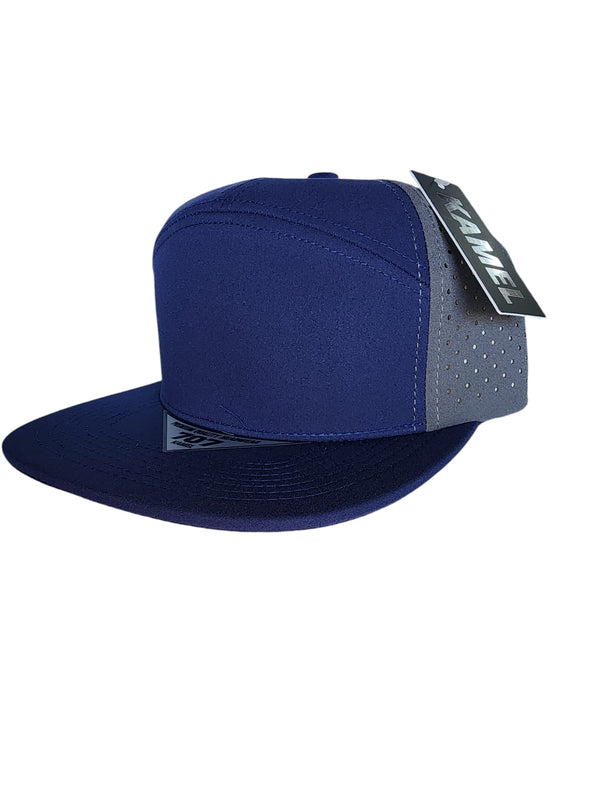 KAMEL 7 PANEL Hydro Performance Snapback Trucker Cap Slight Curve