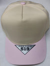 Dallas 519 Blank Plain Cotton Twill Five Panel Pro Style Cap Hat - Dallas Shirts Wholesale