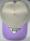 Dallas 519 Blank Plain Cotton Twill Five Panel Pro Style Cap Hat - Dallas Shirts Wholesale