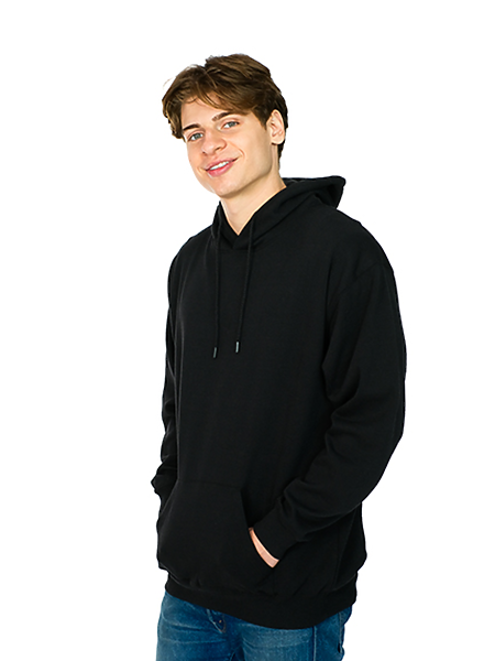 100% Recycled Unisex Cotton Pullover Hoodie Unisex