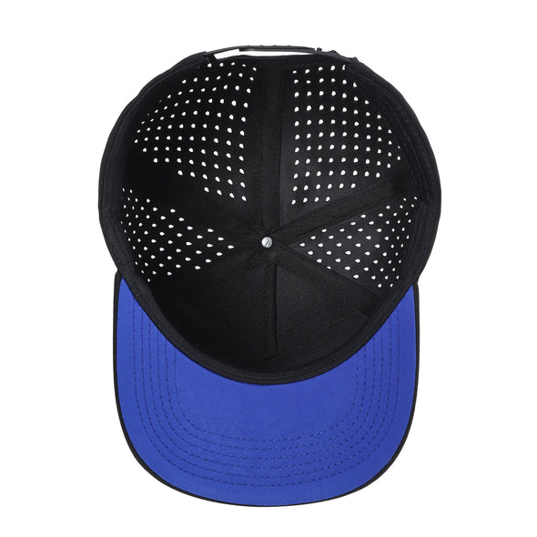 Dallas Hat Co 804 5 Panel Hydro Cap Waterproof Laser Snapback