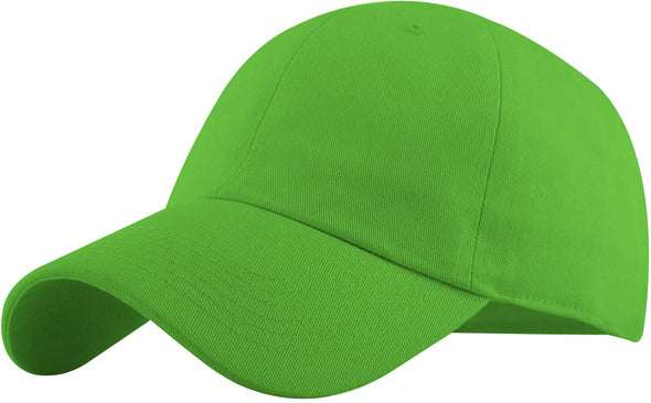 Plain Cotton Dad Hat Baseball Cap Adjustable Polo Trucker Unisex Style Headwear