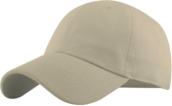 Plain Cotton Dad Hat Baseball Cap Adjustable Polo Trucker Unisex Style Headwear