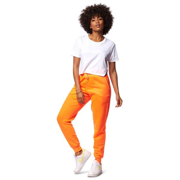 adult-fashion-fleece-joggers-safety-orange-color