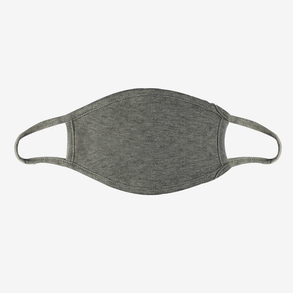 Kids Heather Grey Face Cover