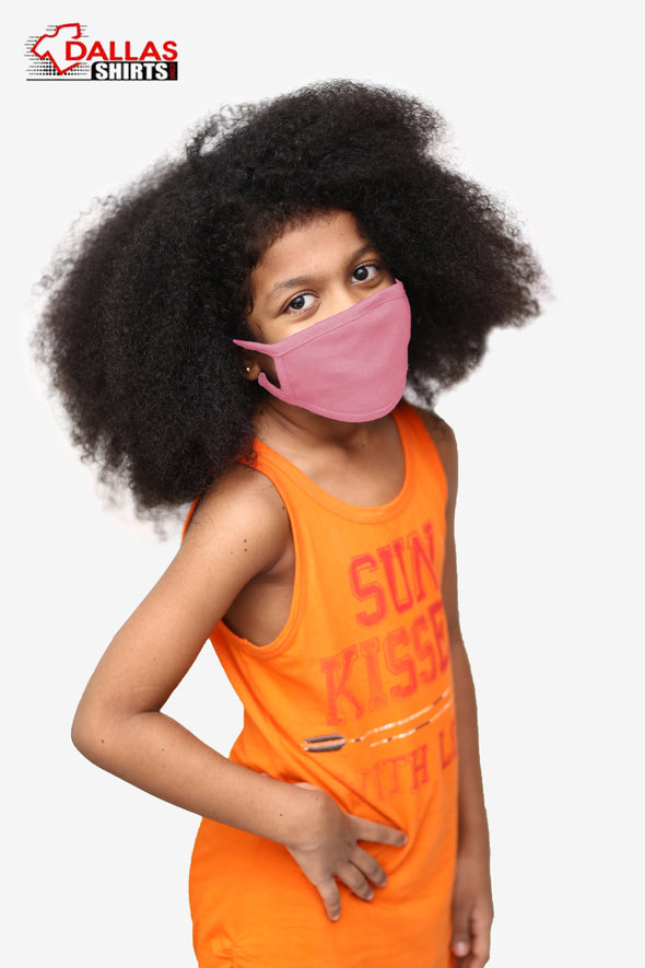 Kids Pink Face Cover
