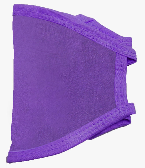 Purple Face Cover