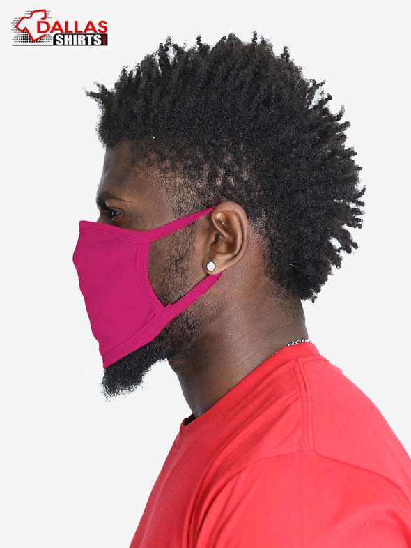 Rose Pink Face Cover