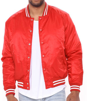 Men's Adult Premium Bomber Varsity Jacket - Dallas Shirts Wholesale