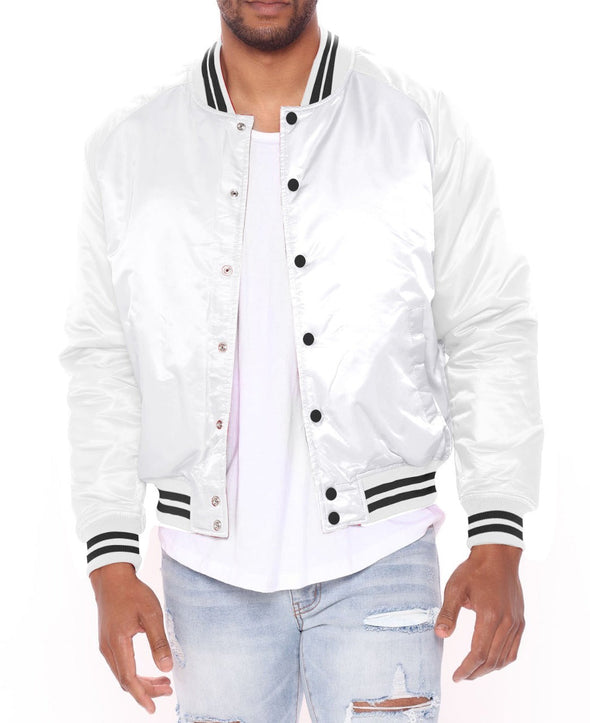 Men's Adult Premium Bomber Varsity Jacket