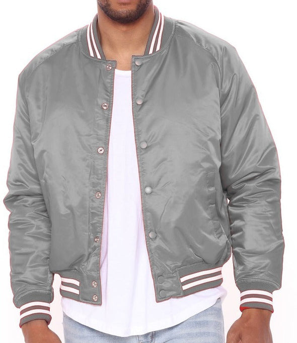 Men's Adult Premium Bomber Varsity Jacket