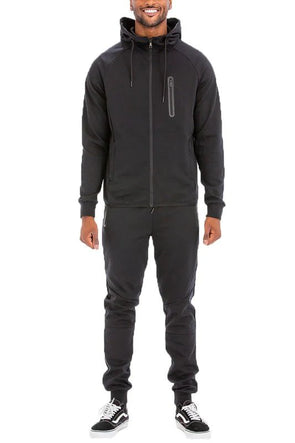 MENS FULL ZIP SWEAT PANT SWEAT SET