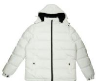 MEN'S SHINY PUFFER JACKET WITH SHERPA LINING